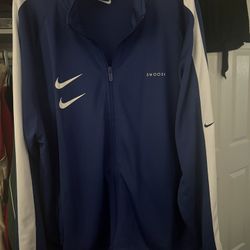 Nike Navy Blue Men Jacket Size XXL TTG $100