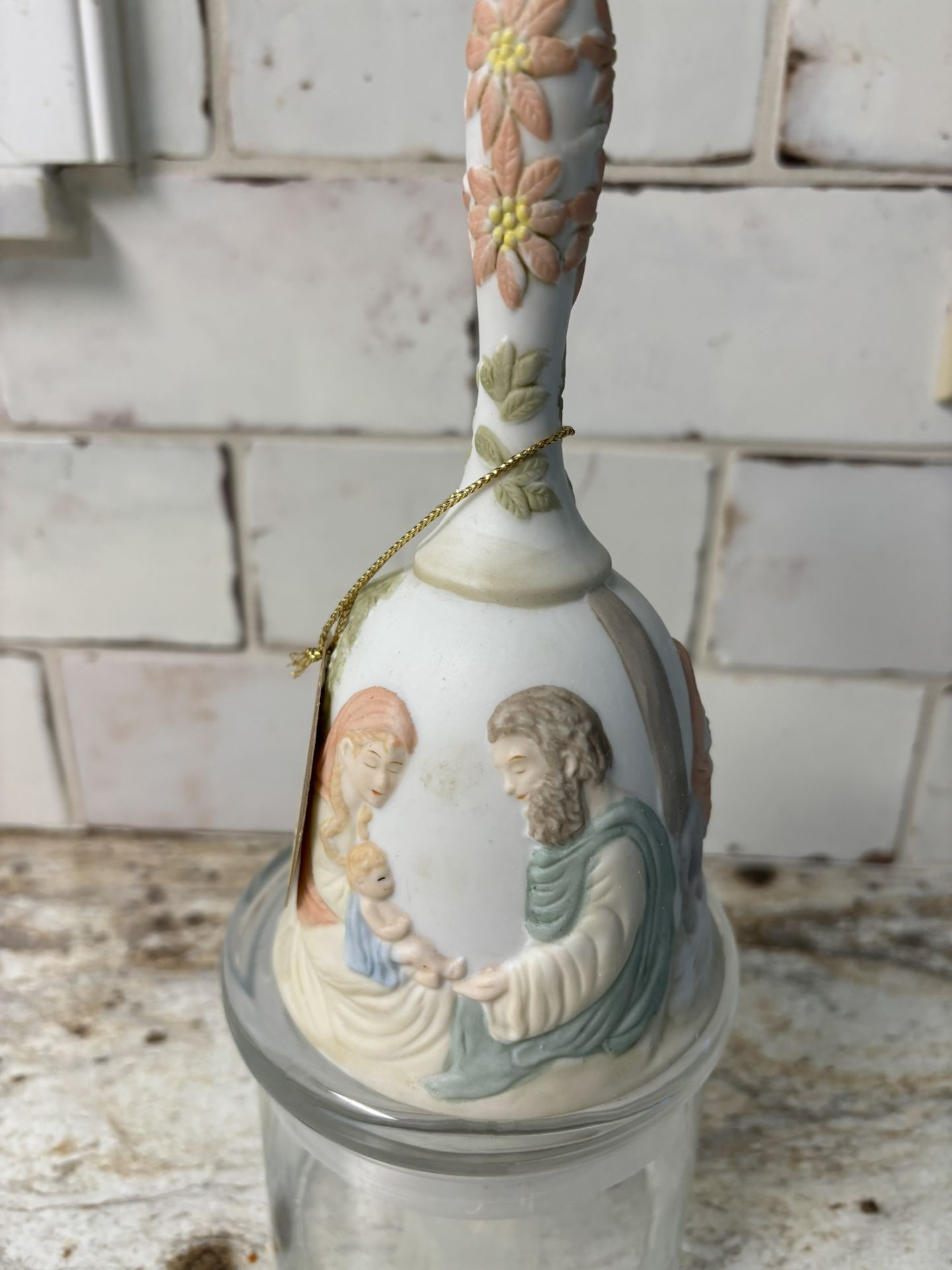 Lefton Vintage Nativity bell 1982 #03431 “The Christopher Collection