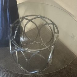 Clear Glass Table 
