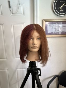 100% Human Hair Mannequin Head