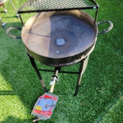 Cooking Disc Blade Discada Skillet BBQ Saj Bread Outdoor Wok Pan with LEGS