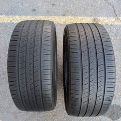 255/45/19 PAIR OF TIRES USED 