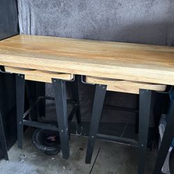 Kitchen Bar Table And Stools