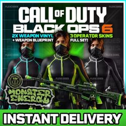 Black Ops 6 X Monster Energy Full Set
