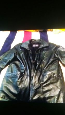 Leather jacket