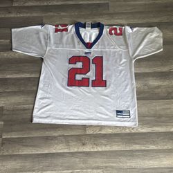 Tiki Barber New York Giants Adidas NFL Jersey Size L