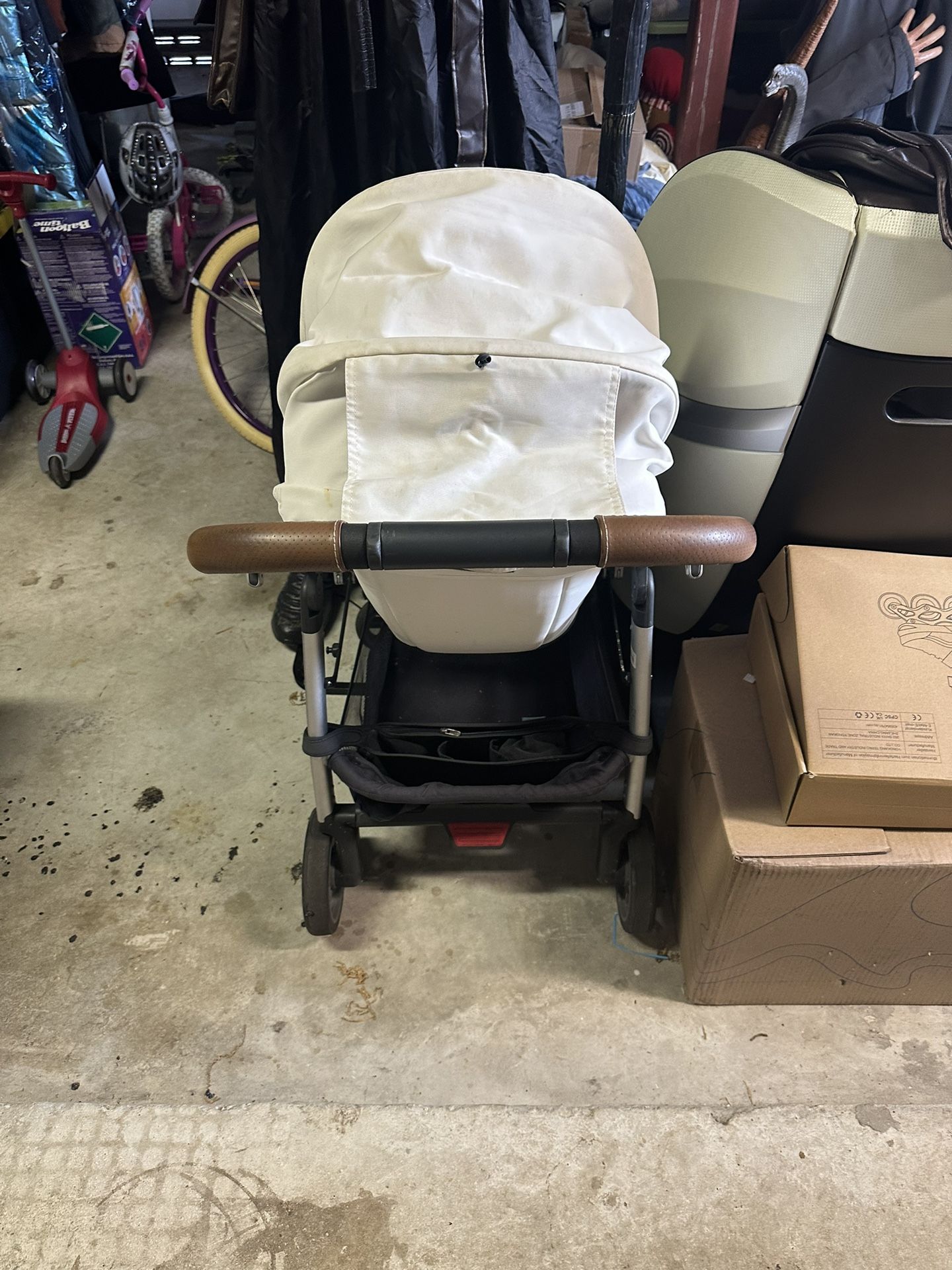 Uppa Baby Stroller With Bassinet Attachment 