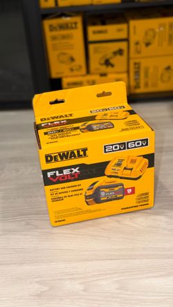 DeWalt FlexVolt 9Ah 20V/60V Battery and Fast Charger Kit DCB609C