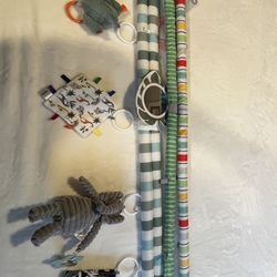 Baby play gym or activity arch bars