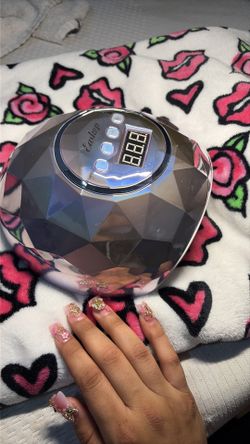 1. ✨ Like New 86W UV/LED Nail Lamp – Fast Cure – Diamond Design ✨