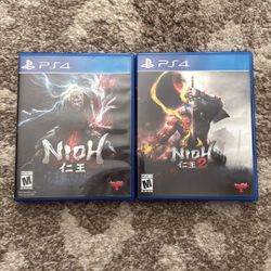 Nioh 1 / 2 For Playstation 4