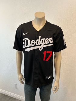 Shohei Ohtani #17 LA Dodgers Black  stitched Jersey