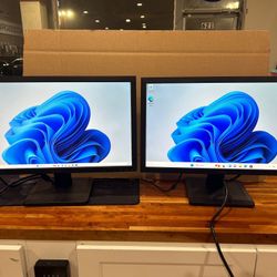 VIEWSONIC VA2452sm 24” 1080p LED MONITOR DISPLAYPORT DVI AND VGA inputs for Home and Office Use