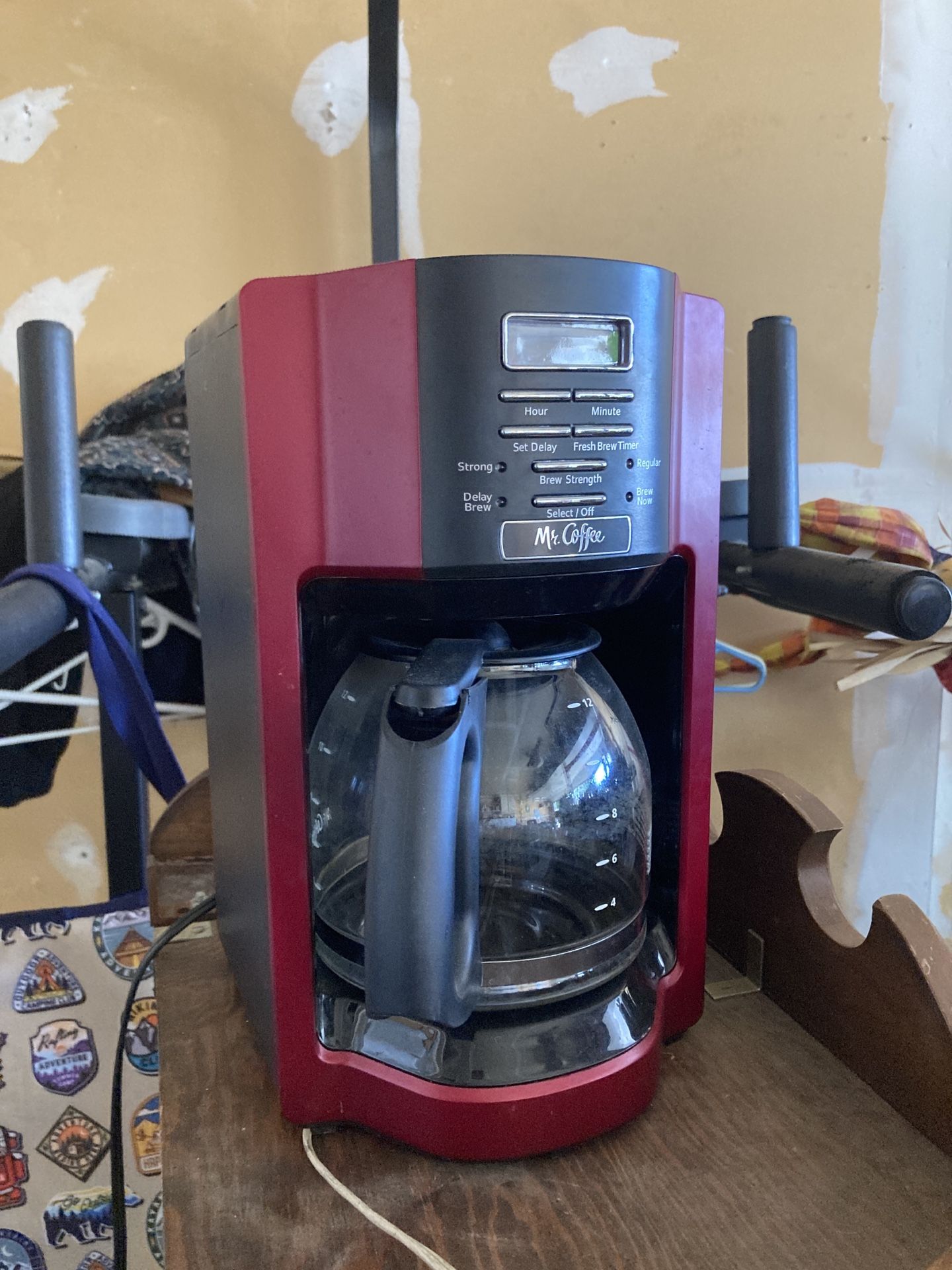Red Coffee Pot