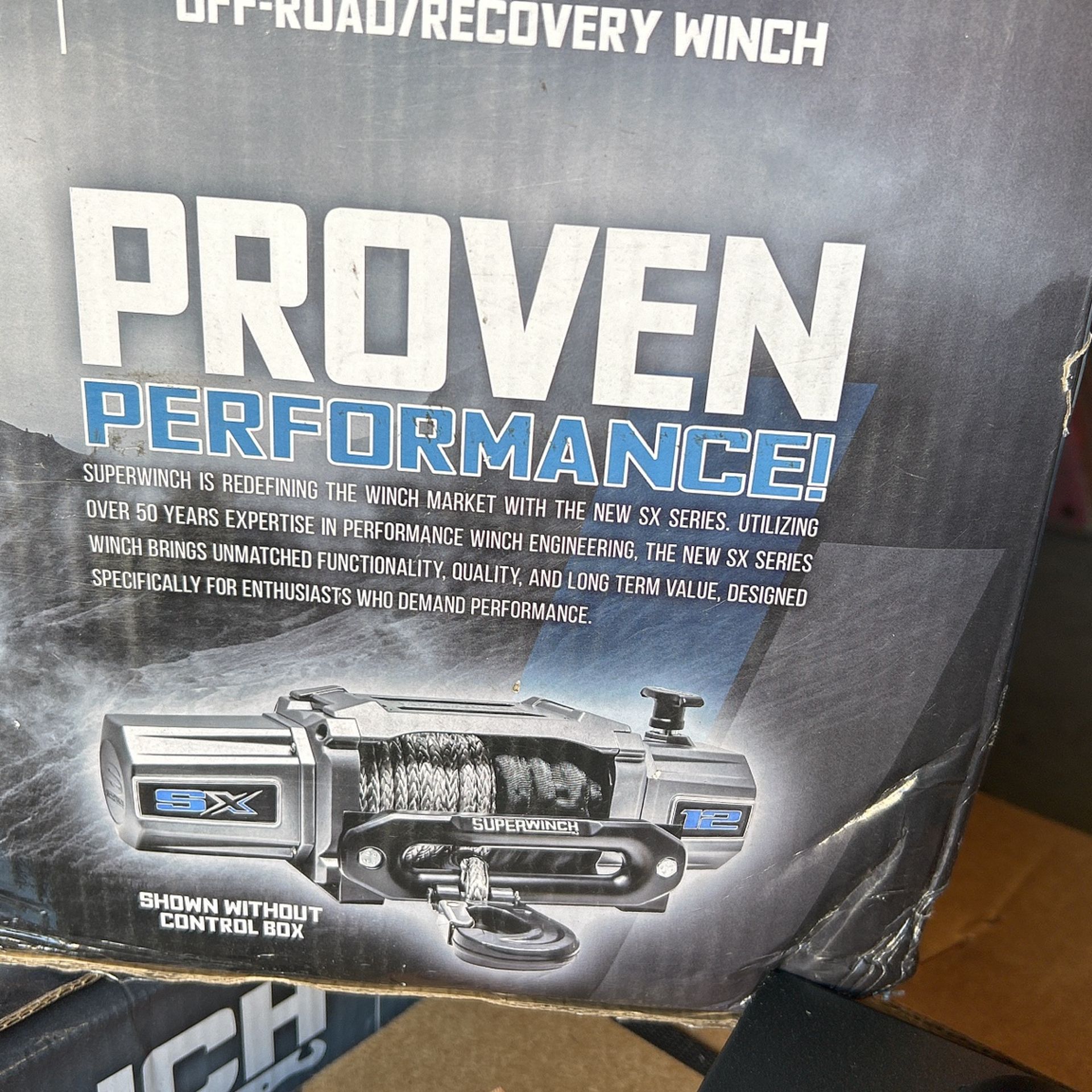 Brand New Superwinch SX 12 Winch