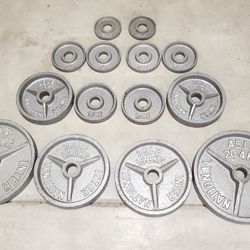 Cast Iron Weight Plates Bundle