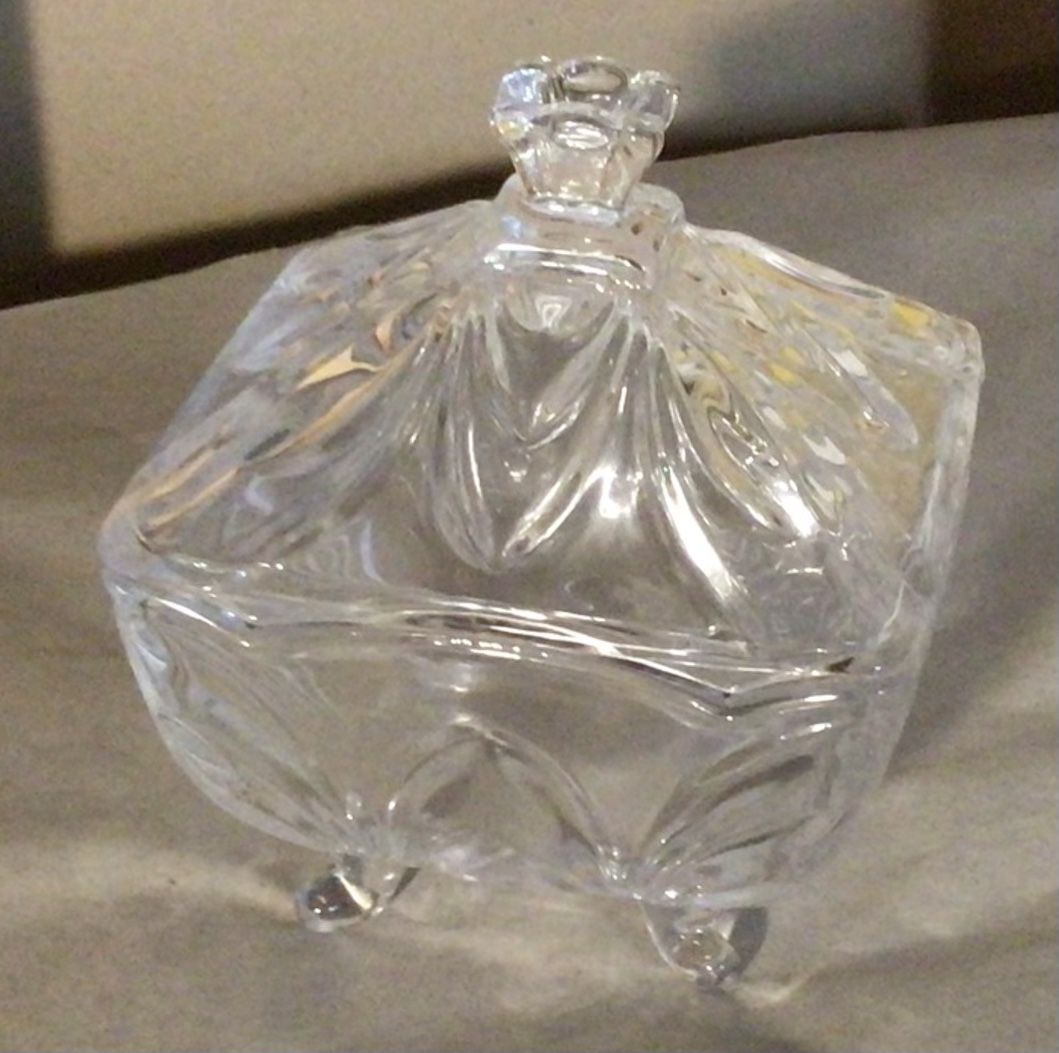 Shannon Crystal Candy Dish