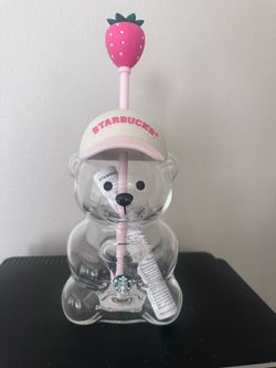 Starbucks Bear Strawberry Cup 🍓 🐻 🎀 New in box