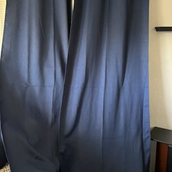 Royal Blue Long Courtins