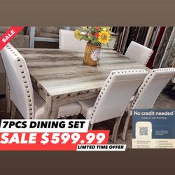 7PCS DINING SET