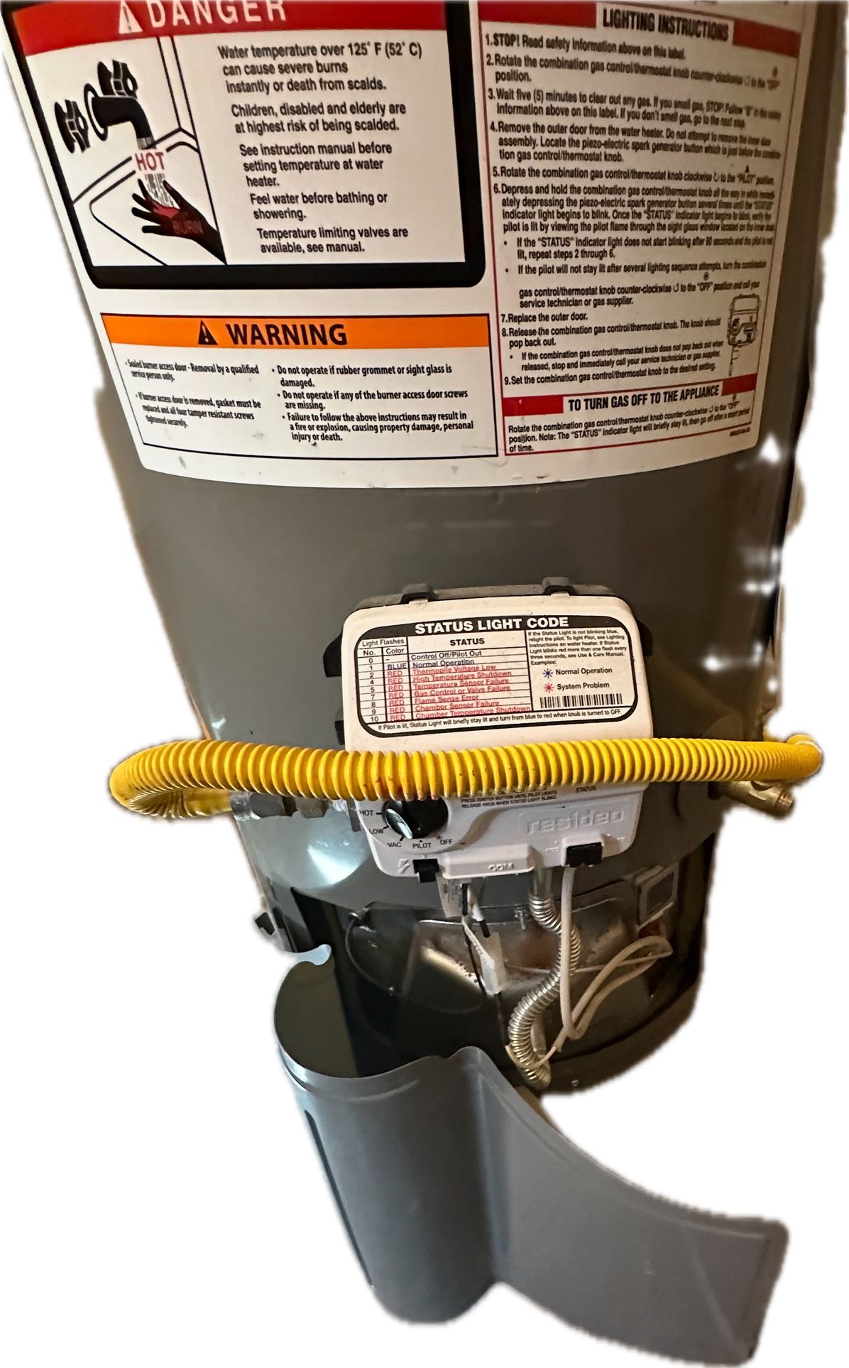 New 30 Gallon Hot Water Tank