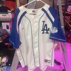 La Dodgers Garcia Parra #5 Baseball Jersey