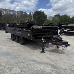 Dump Trailer 8x16 | 21k GVWR | Foldable Sides