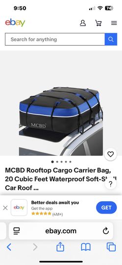 Vehicle Rooftop Cargo Carrier 