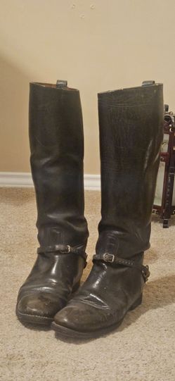 Pair of English riding boots