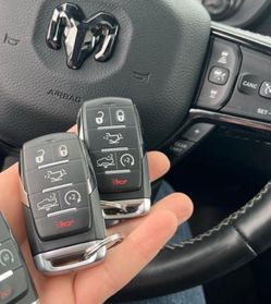 Dodge key fob car key