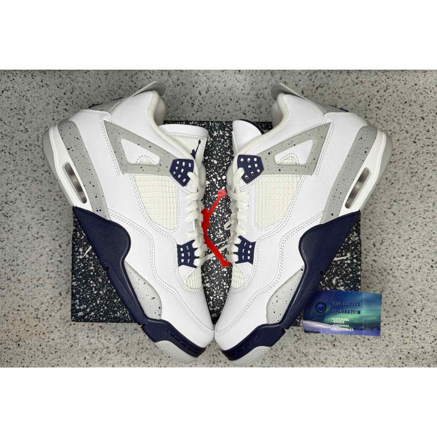 Jordan 4 Midnight Navy 9 Men