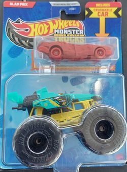 Hot wheels monster trucks slam prix $10