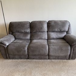 Sofa With Power Recliner 