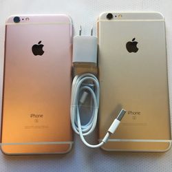 Factory unlocked apple iphone 6s plus 32 gb $120 each 