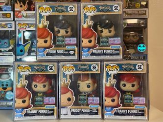 Funko Pop Fundays SE Limited Edition Lot of 5 GI JOE Franny as Scarlett - Franny as Baroness & Freddy as Storm Shadow