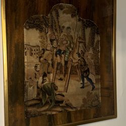 Framed Antique Tapestry 