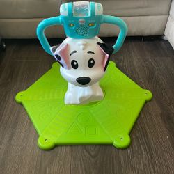 Fisher Price Bounce And Spin Puppy 