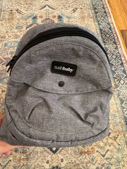 Grey Tushbaby Hip Seat Baby Carrier - Excellent Condition