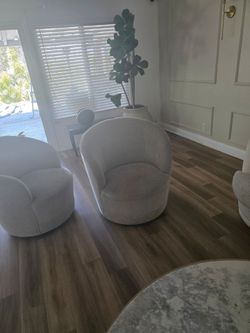 Crate and Barrel $1200 Accent Chairs