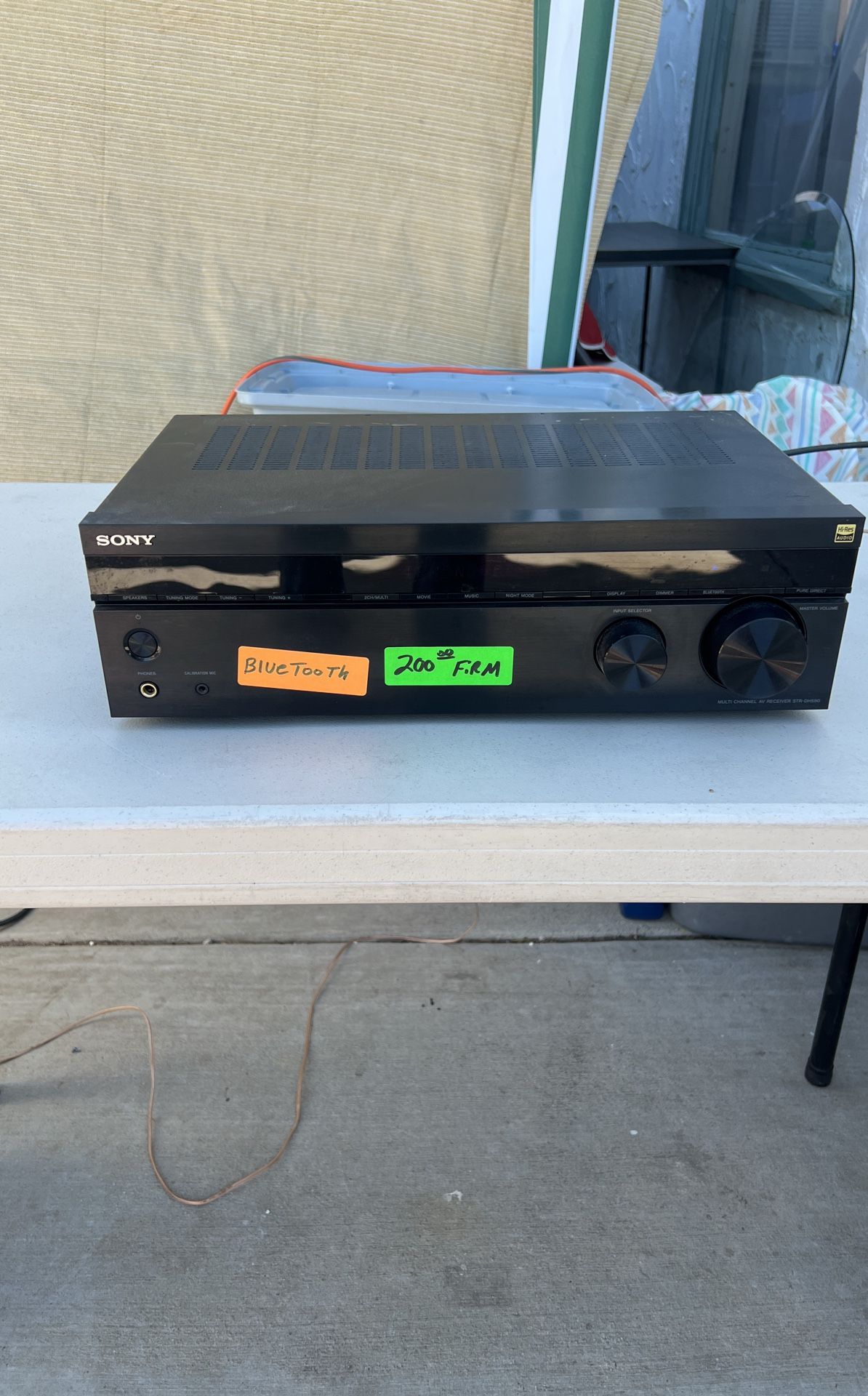 Sony Bluetooth Receiver And Speakers