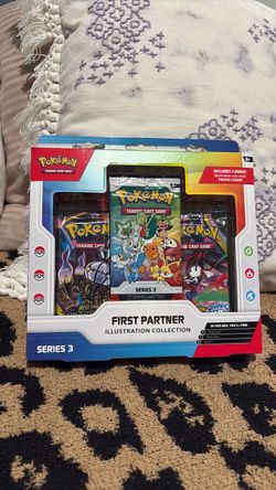 Pokémon TCG First Partner Illustration Collection Series 3 Box Promo