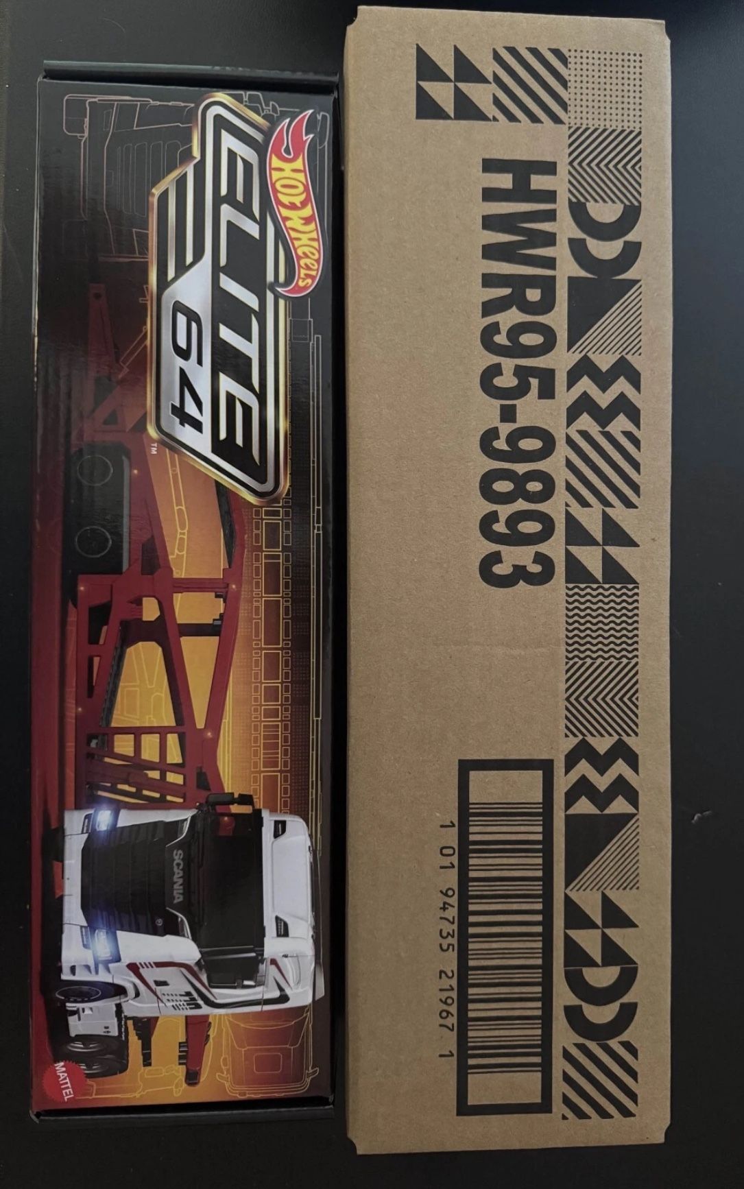 Mattel Hot Wheels Collectors Elite 64 Scania 770 S