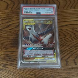Gem Mint 10 Latios & Latias GX Tag Team 