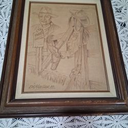 DR Mueller Artwork Of JOHN WAYNE 