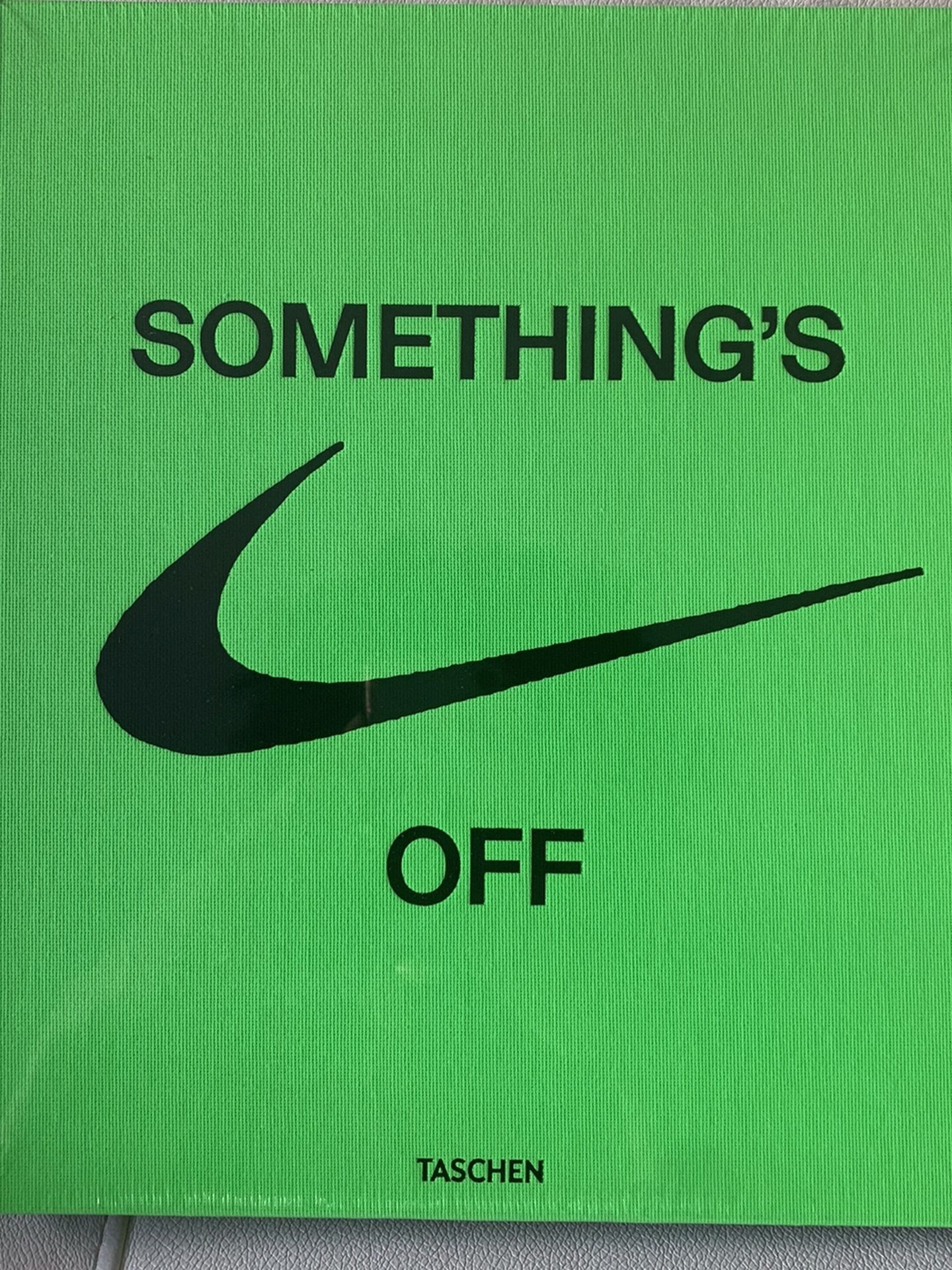 Vigil Abloh X Nike ICONS “The ten” Something’s Off White Book