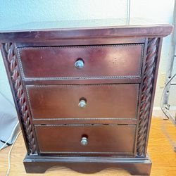 Bedroom Set  - Dark Wood