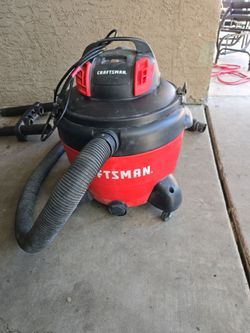 Craftsman vac 16 us,gallon excellent condition work good