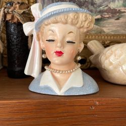 1958 Napco Ladies Head Vase 