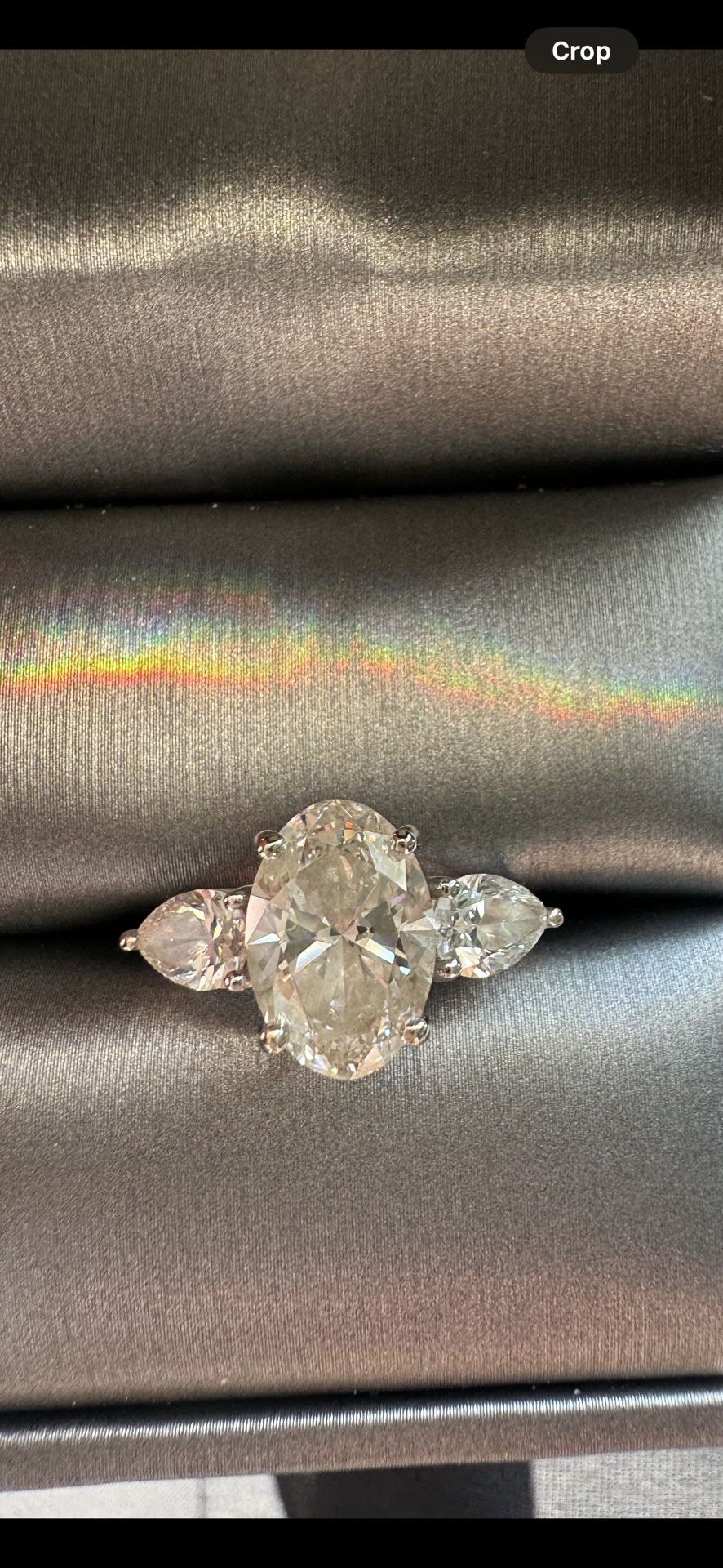 3 Carat Lab Grown Diamond Ring 
