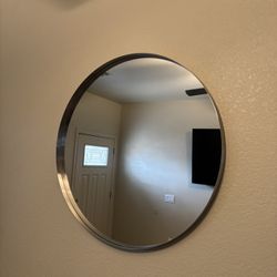 Modern Large Round Mirror 